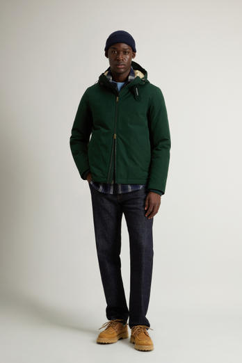 Pacific Jacket in Mountain Cloth Green | Woolrich