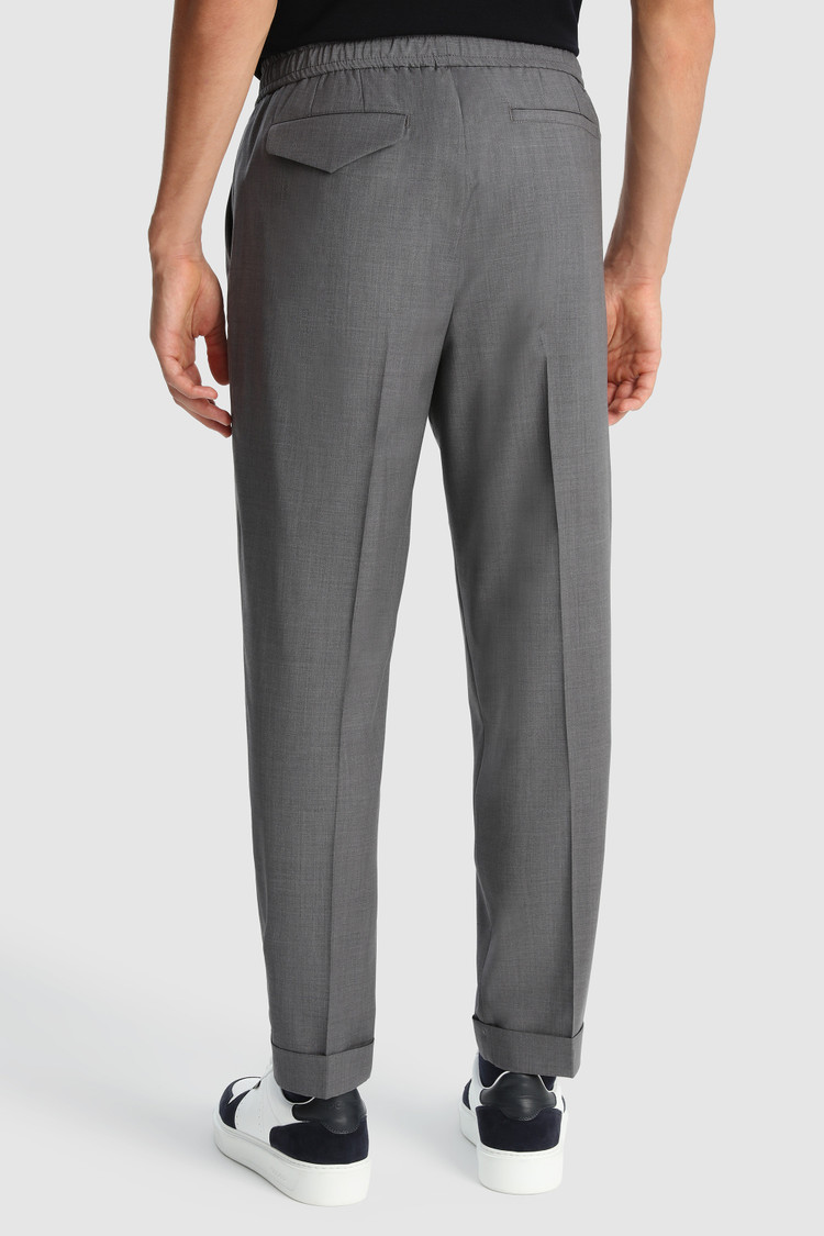 Merino koel wollen broek