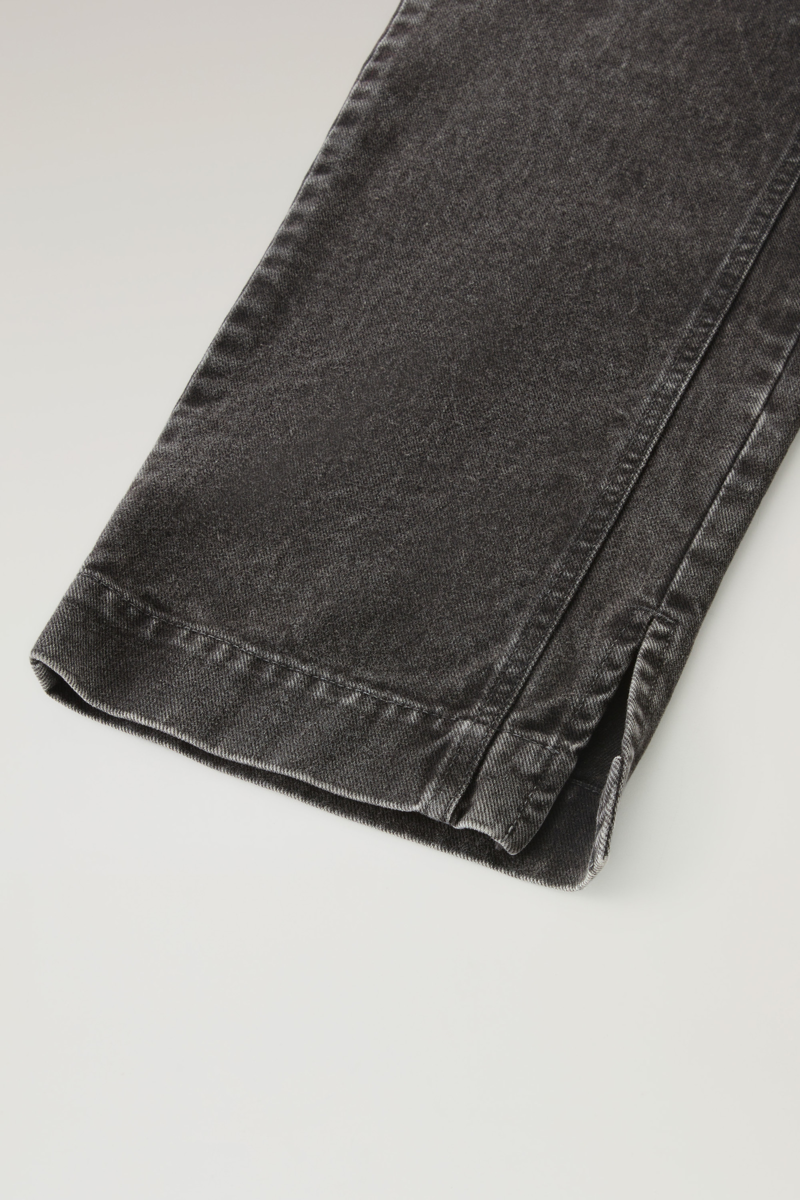 Garment-Dyed Denim with Removable Belt Black photo 8 | Woolrich