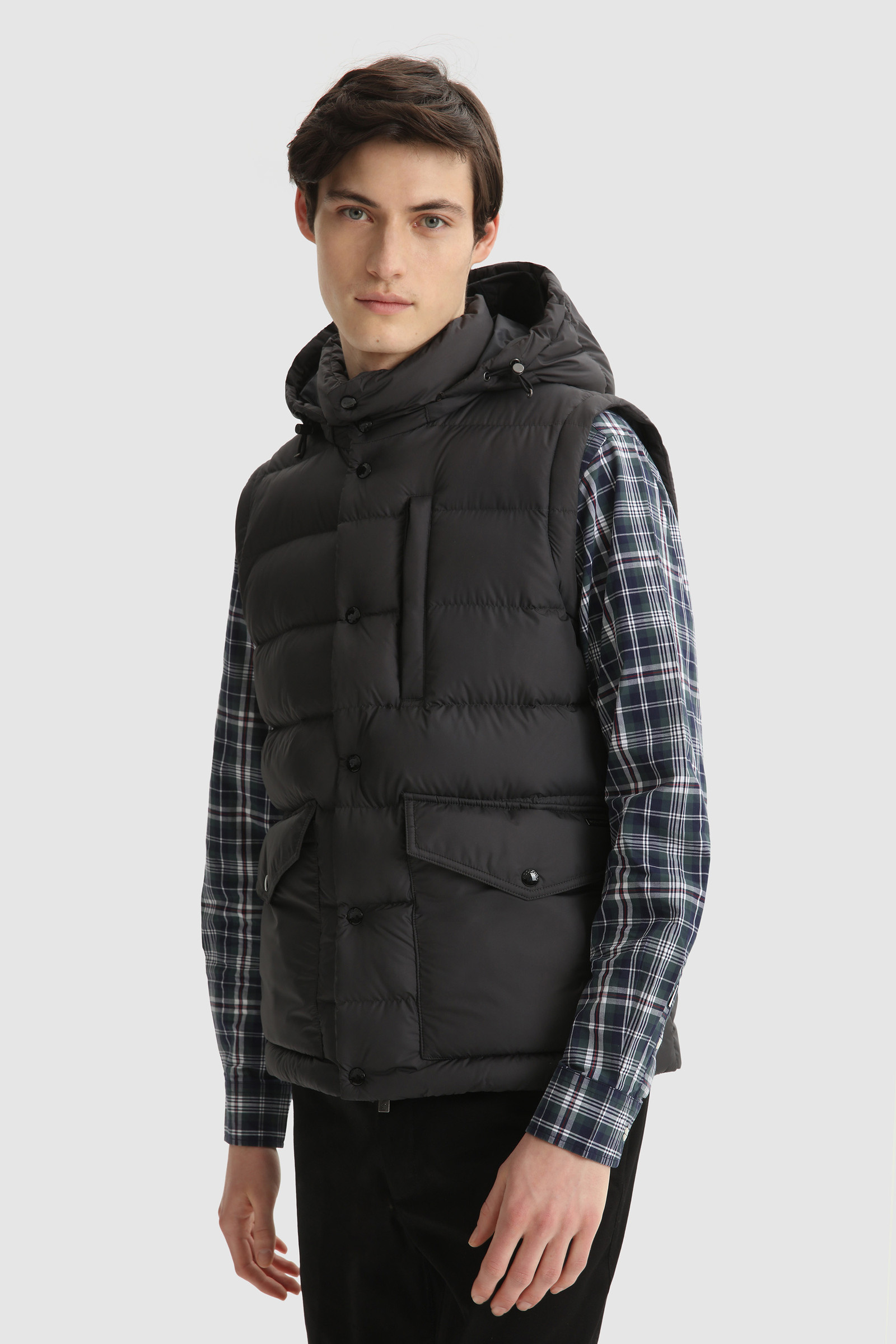 mens puffer jacket with removable sleeves