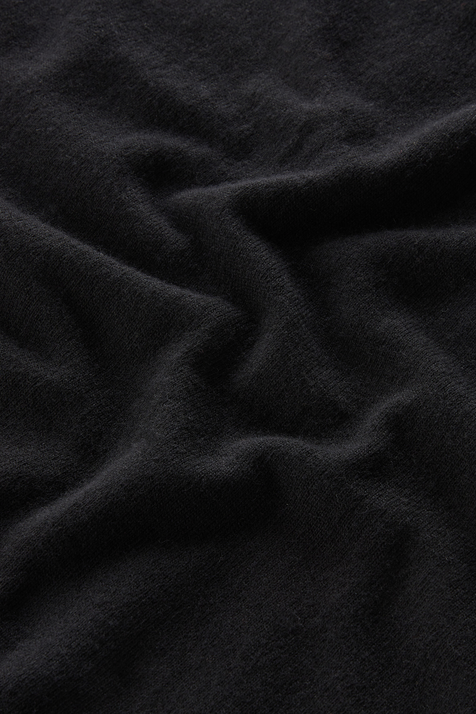 Maille en laine mélangée avec capuche noir photo 8 | Woolrich