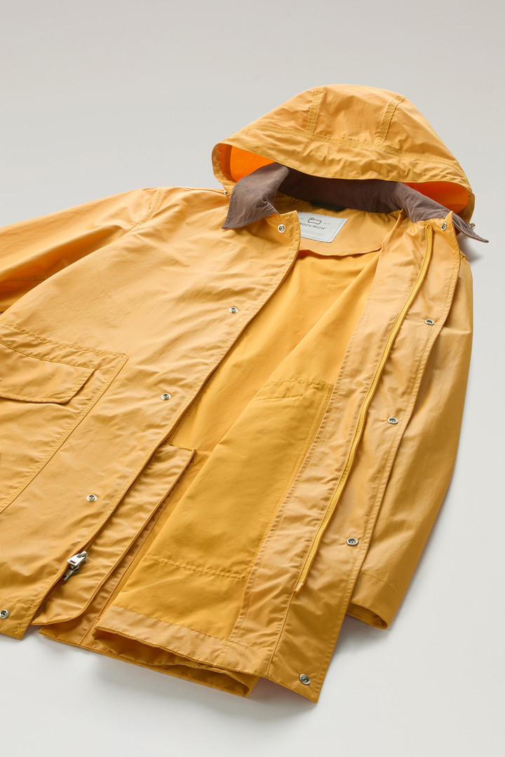 Waxed Jacket with Detachable Hood Yellow photo 9 | Woolrich