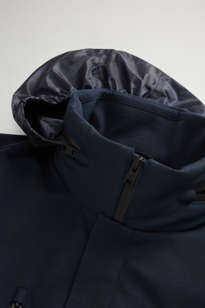 Padded Coat with Foldaway Hood Blue photo 8 | Woolrich