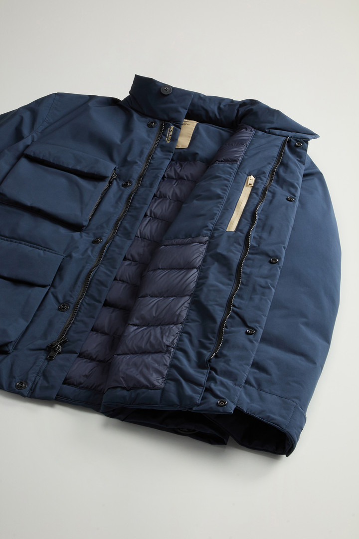 Cloud Jacket with Stand-Up Collar Blue photo 8 | Woolrich