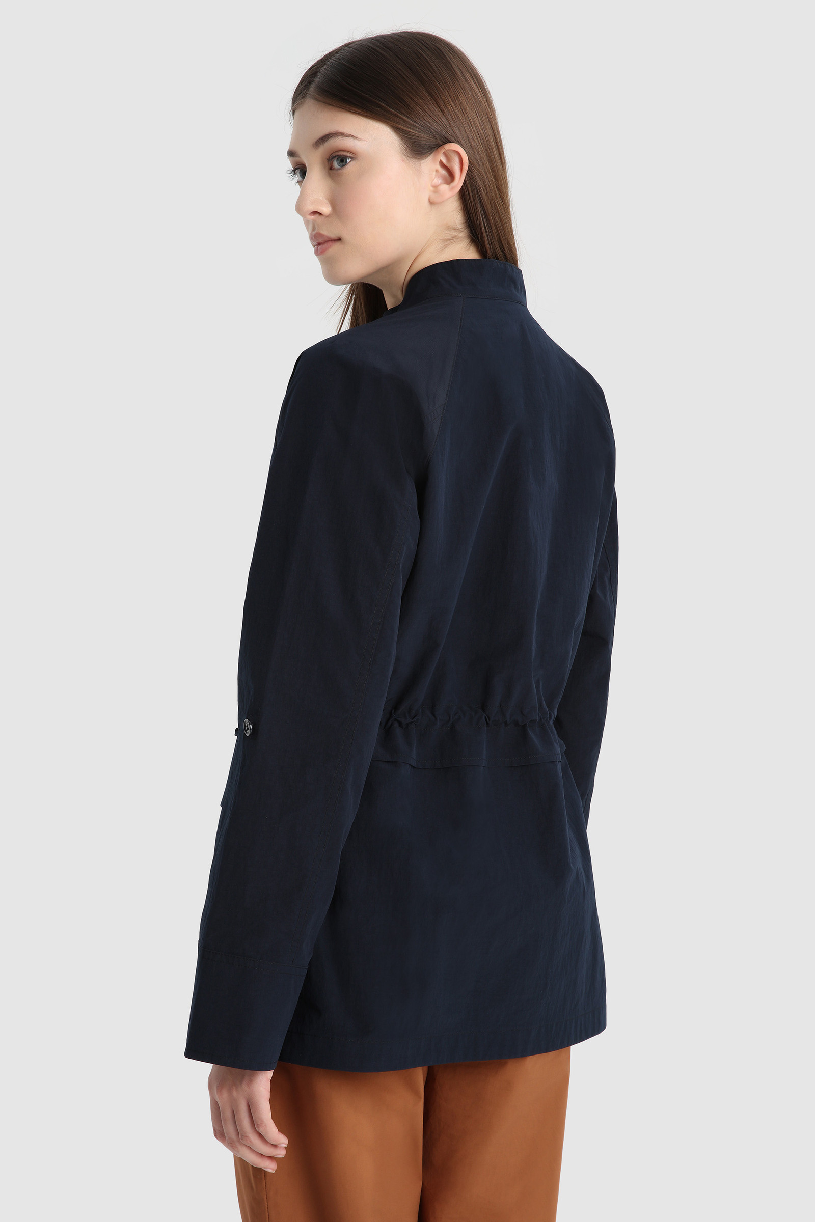 Briar Field Ultralight Jacket with Drawstring Blue photo 3 | Woolrich