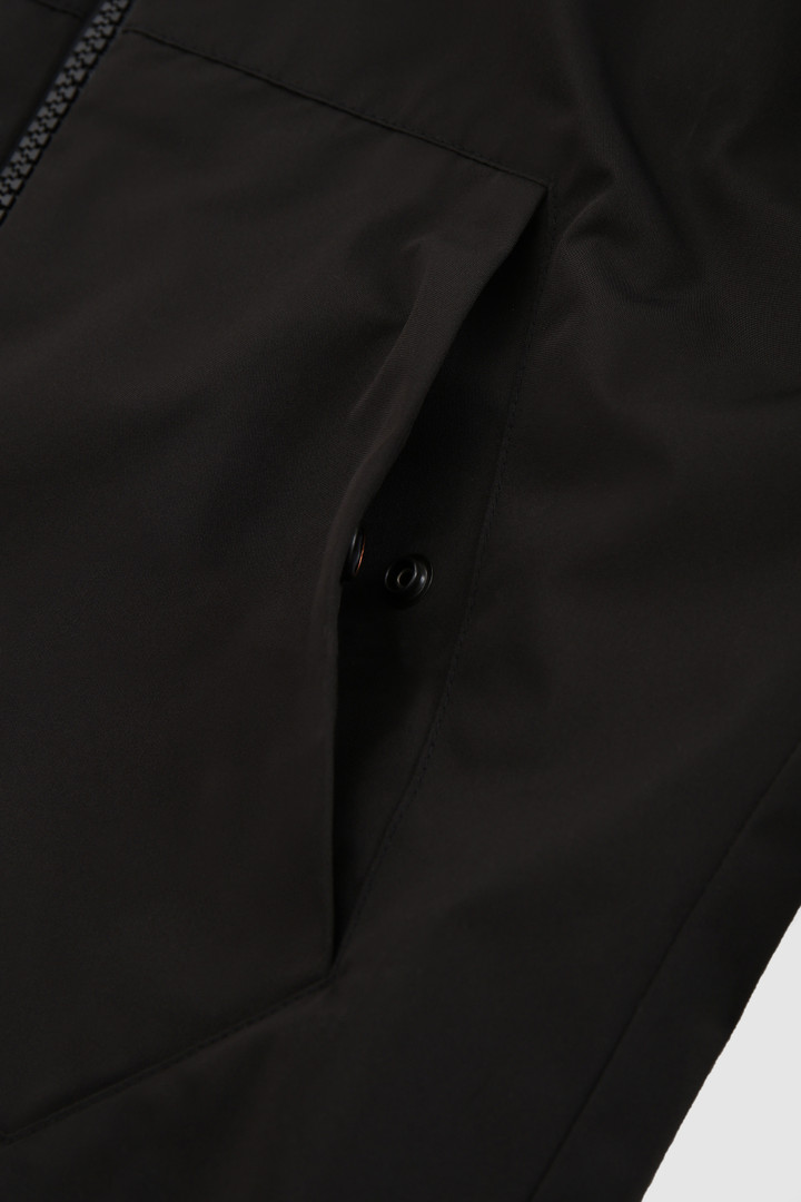 Boy's Mountain Waterproof Jacket Black photo 6 | Woolrich