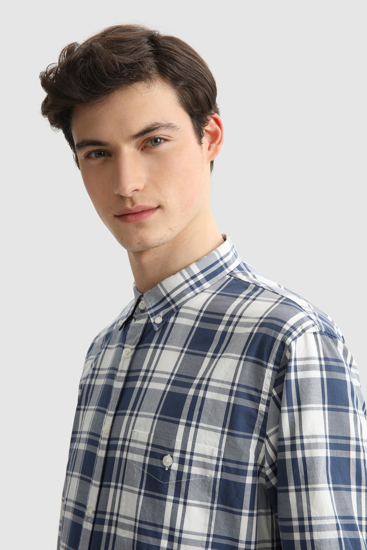 Camisa Oxford de puro algodón