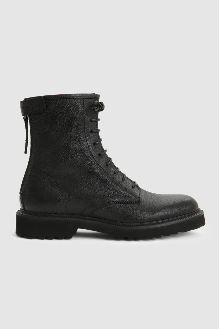 Bottes Spring City en cuir foulonné