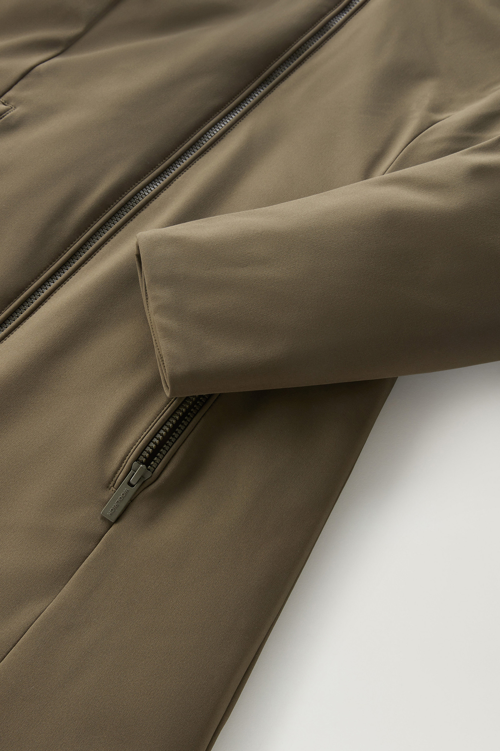 Firth Parka in Tech Softshell Green photo 8 | Woolrich