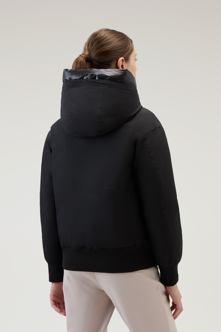 Arctic Bomber in Ramar Cloth Black photo 3 | Woolrich