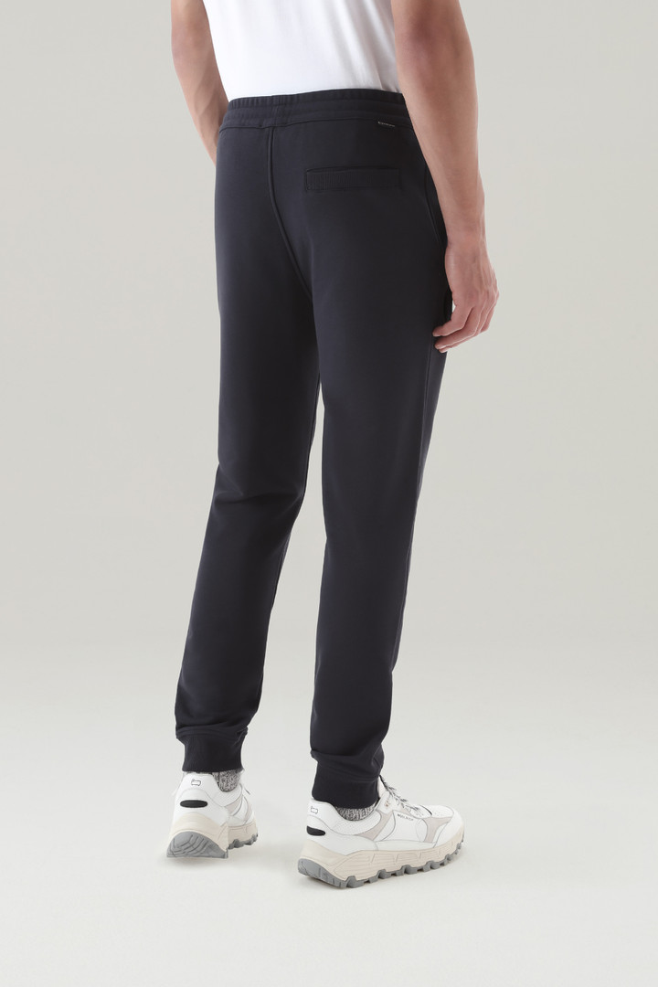 Pantalon de sport en coton molletonné léger Bleu photo 3 | Woolrich