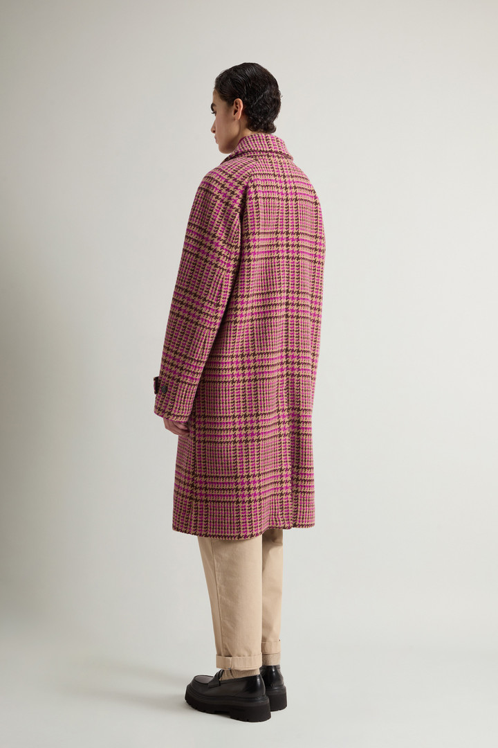 Cappotto in pura lana vergine italiana con colletto con revers Multicolore photo 3 | Woolrich