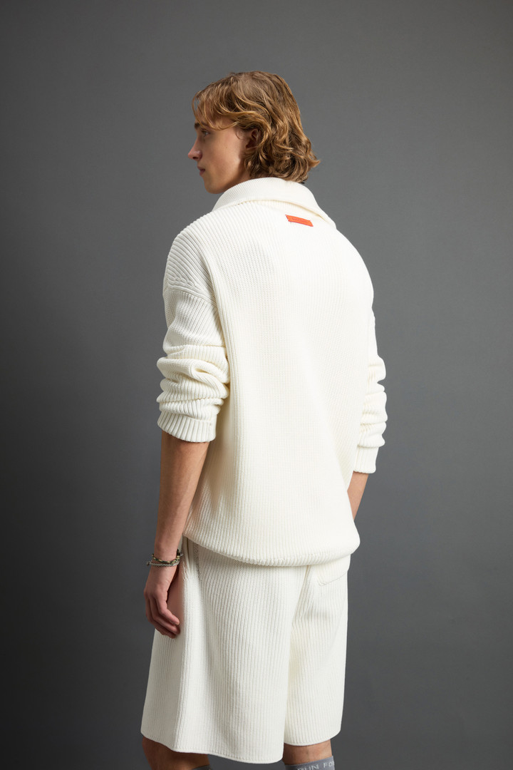 Pure Cotton Sweater by Todd Snyder White photo 3 | Woolrich