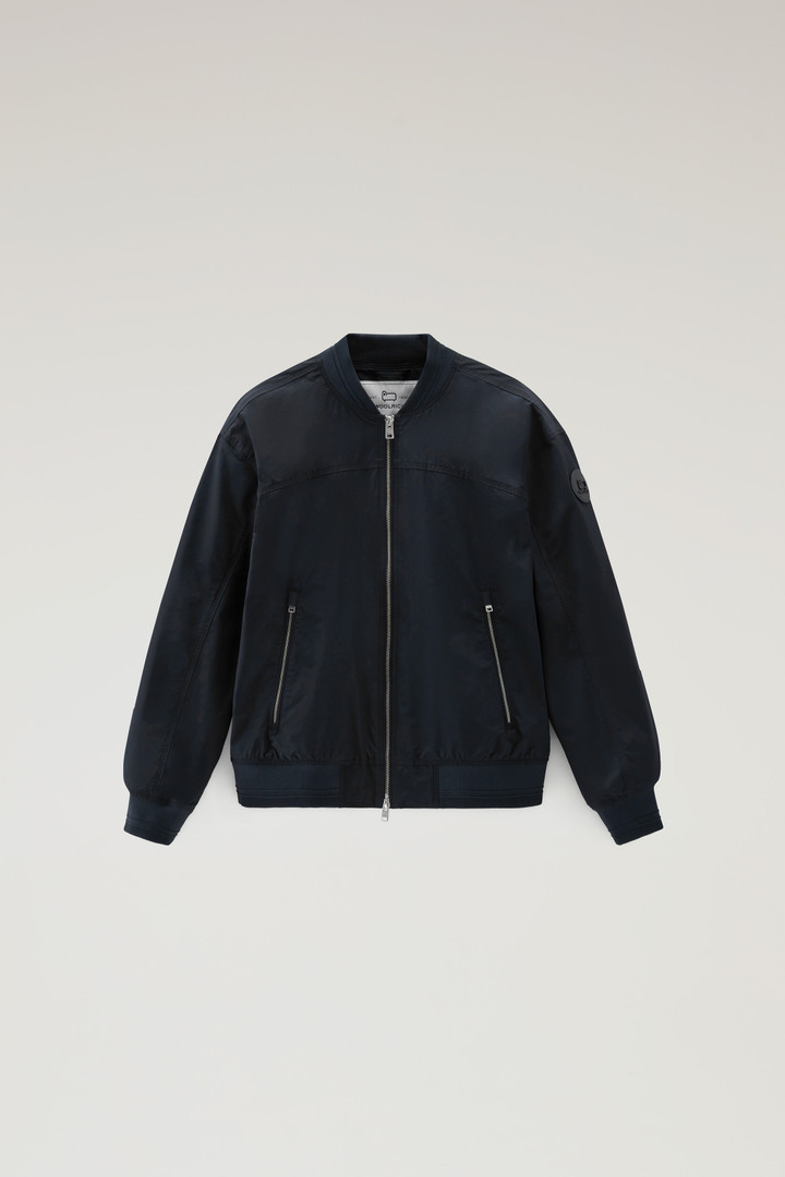 Summer Bomber in Urban Touch Blue photo 5 | Woolrich