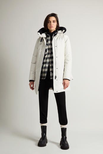 Arctic Parka Evolution in WINDSTOPPER GORE-TEX White | Woolrich