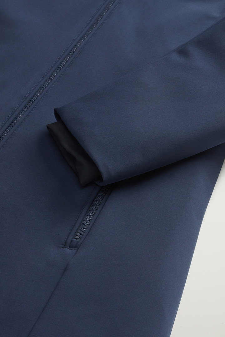 Firth Parka in Tech Softshell Blue photo 8 | Woolrich