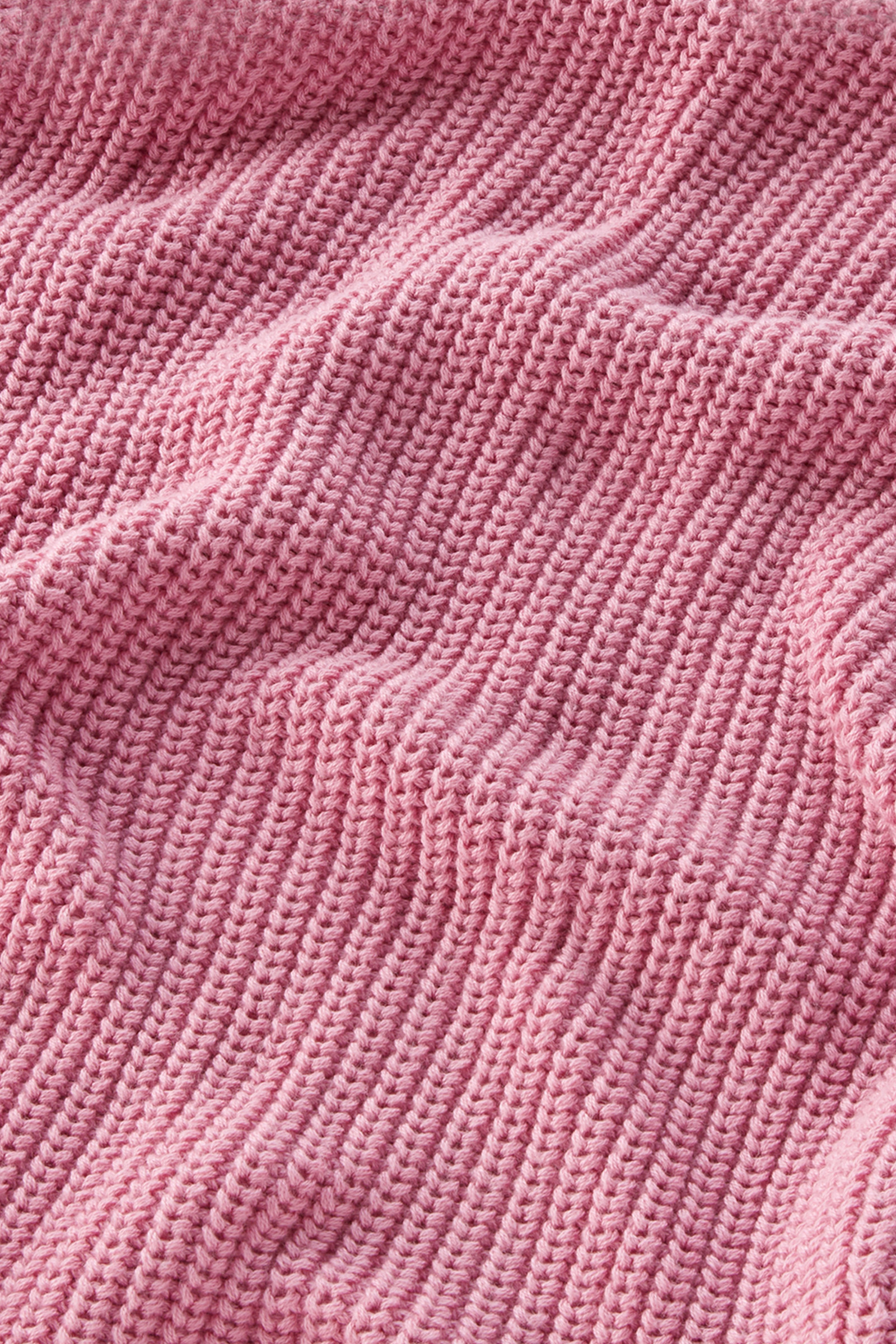Maglia girocollo in puro cotone tinto in capo naturalmente rosa photo 8 | Woolrich