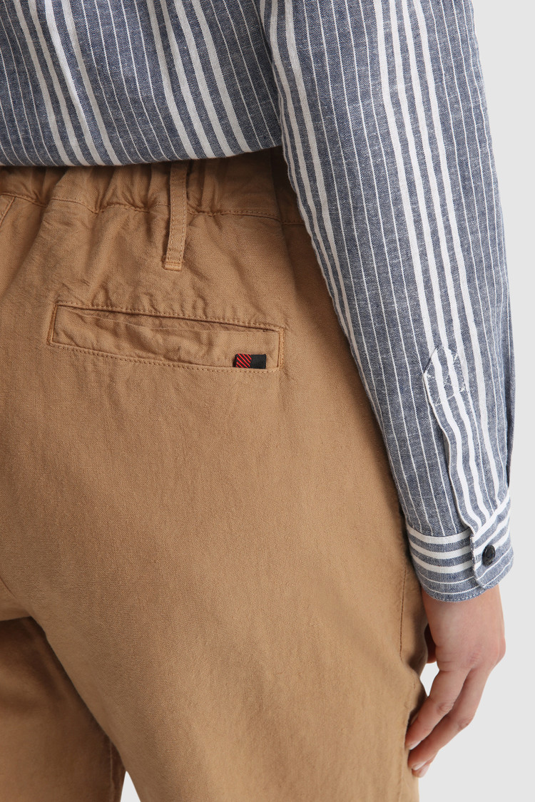 Cotton linen pant