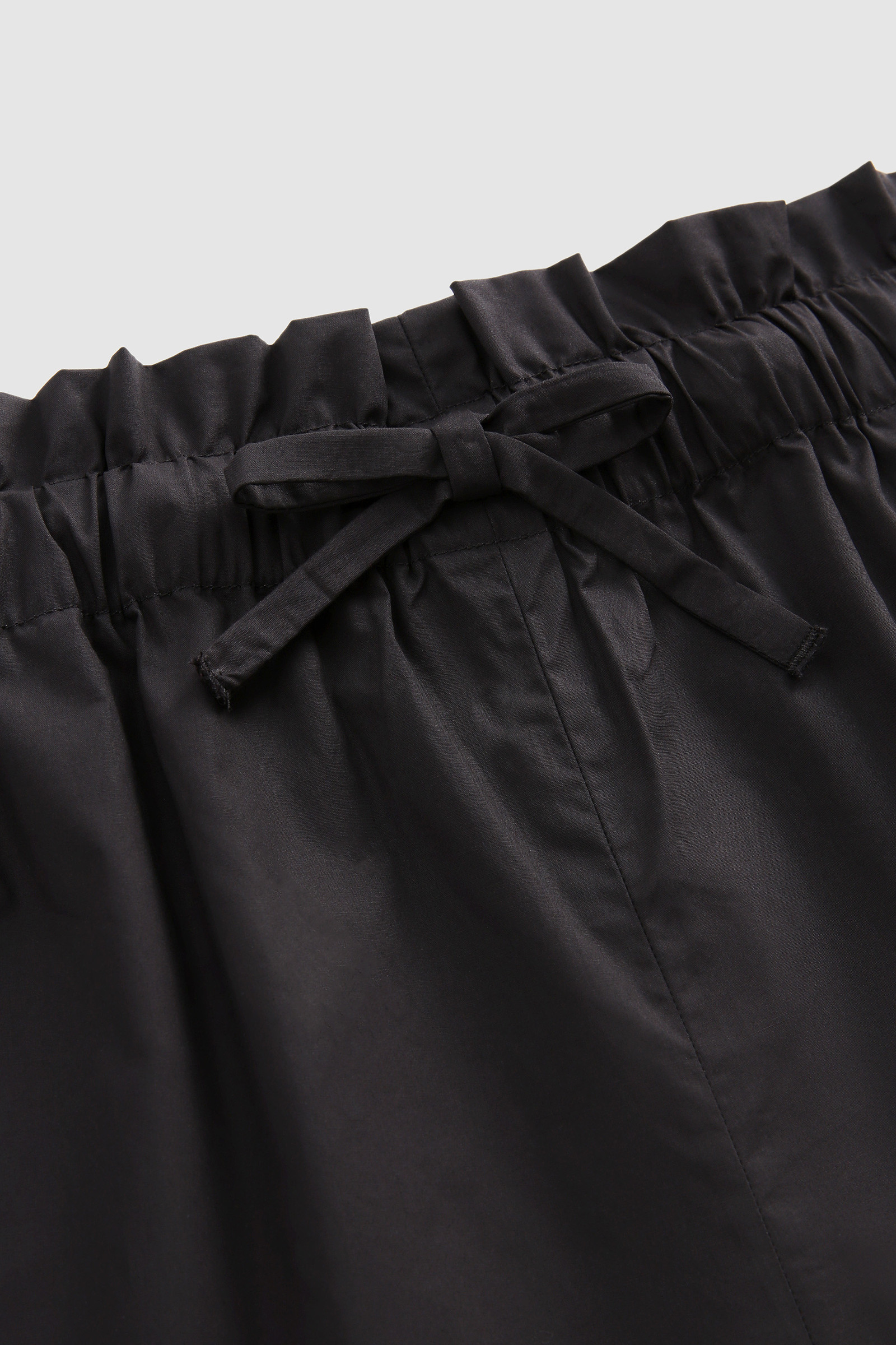 Shorts aus Baumwollpopeline Schwarz photo 5 | Woolrich
