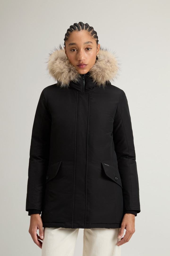 Gleeley Parka in Ramar Cloth Black photo 1 | Woolrich