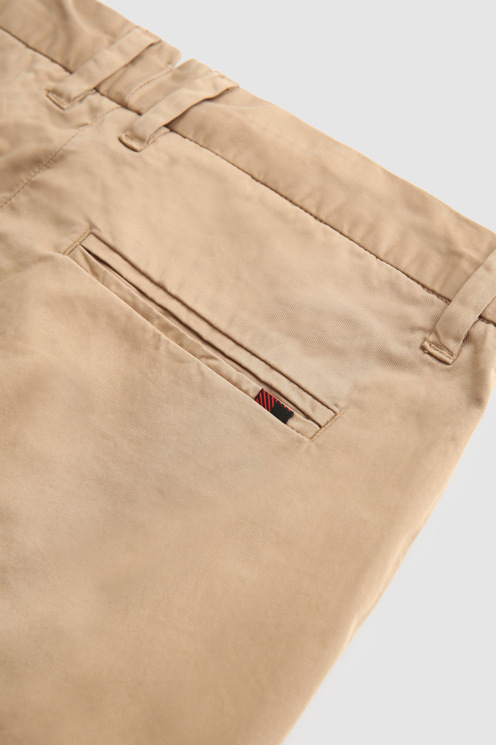 Pantalón de saten elástico