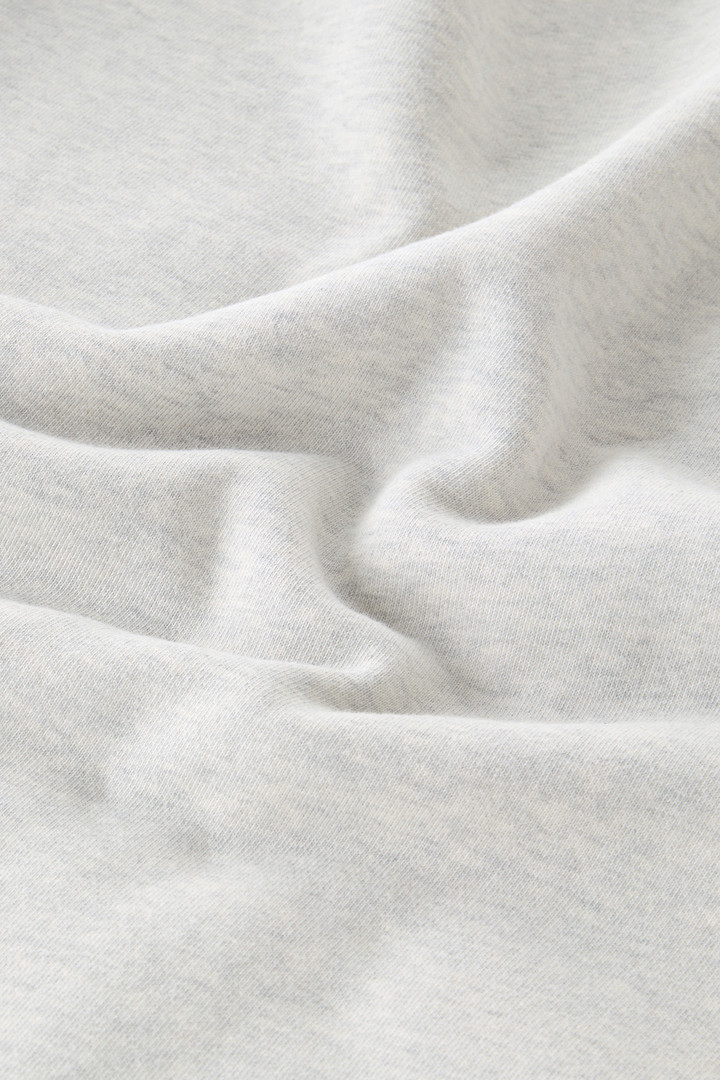 Kapuzenpullover aus reiner Baumwolle Grau photo 8 | Woolrich
