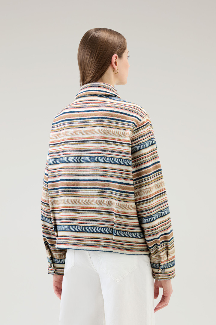 Giacca a camicia Gentry in misto cotone riciclato Manteco Multicolore photo 3 | Woolrich
