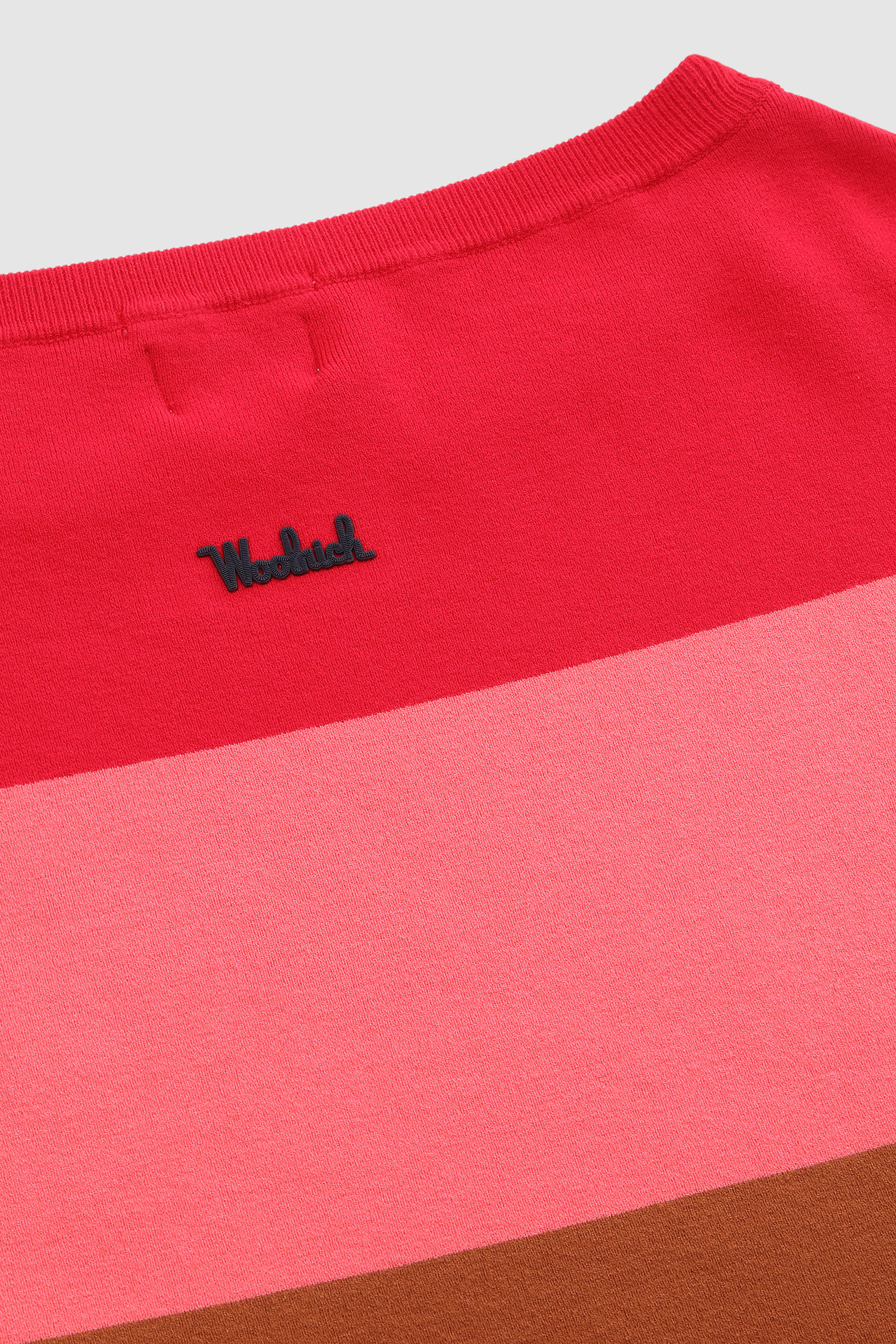 Long Knitted Dress Red photo 6 | Woolrich