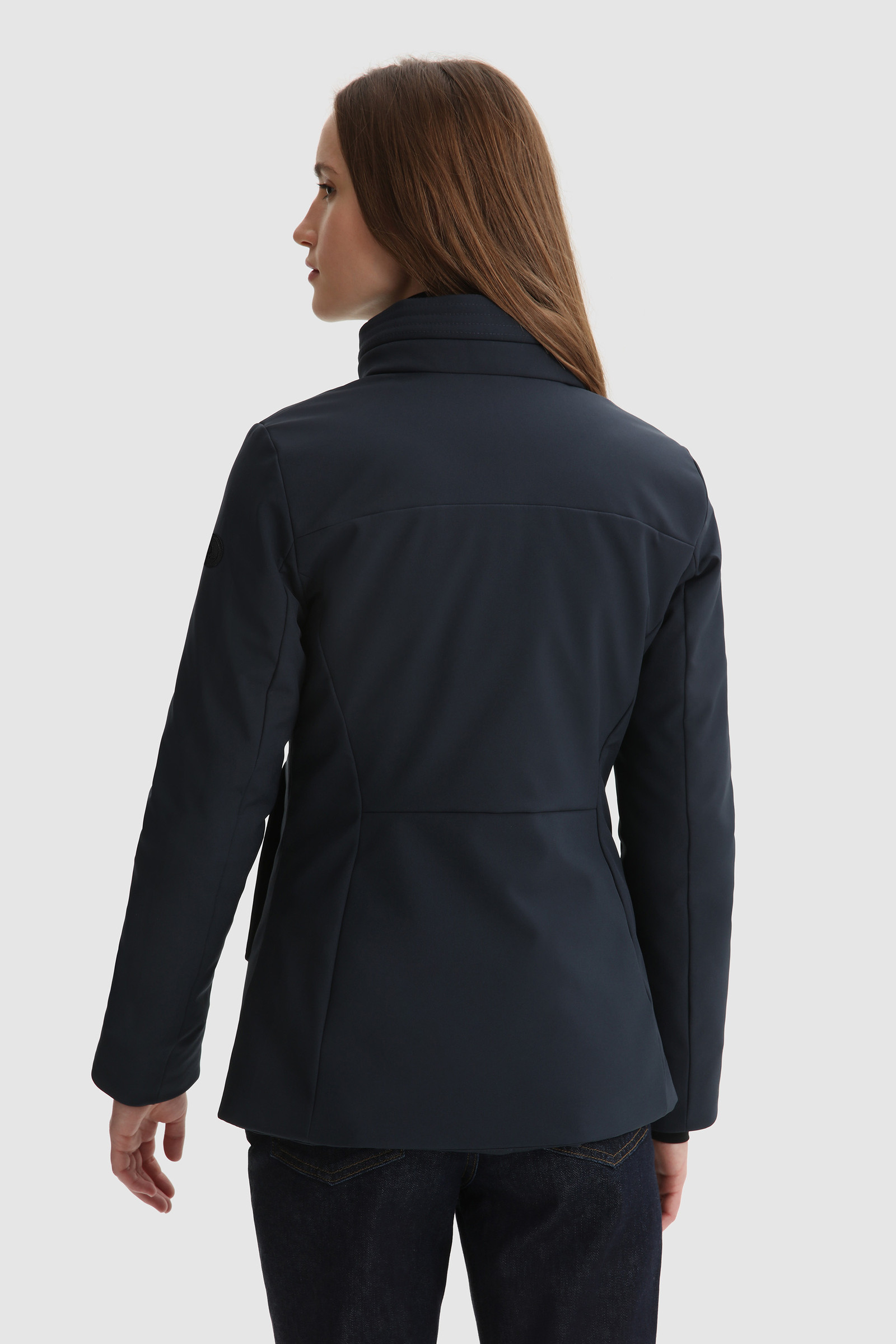 Jacke Firth mit versteckter Kapuze