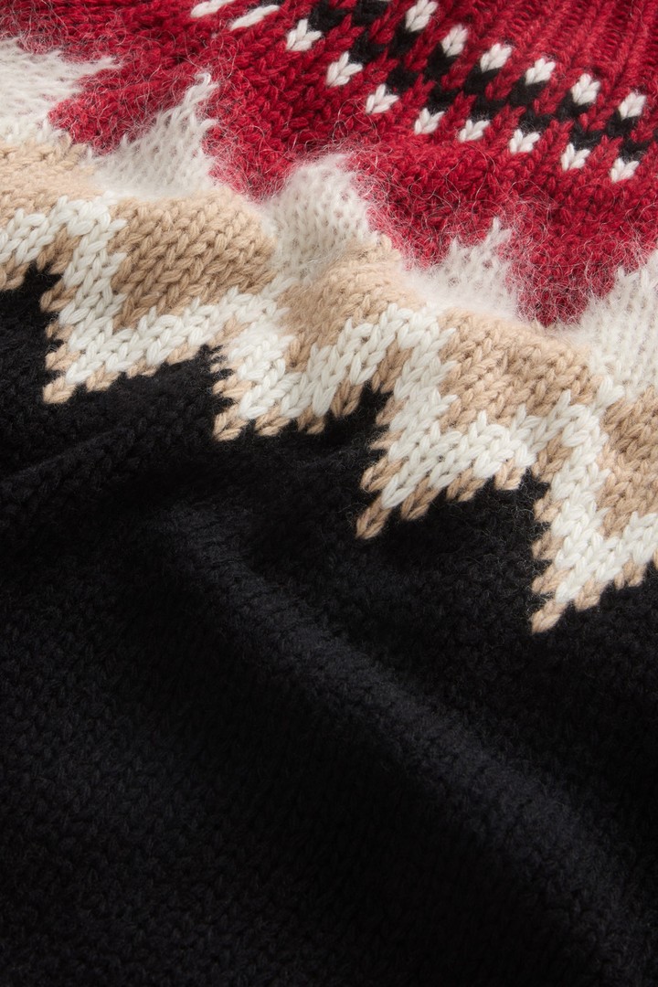 Trui met Fair Isle-patroon van wolmix en mohair Rood photo 6 | Woolrich