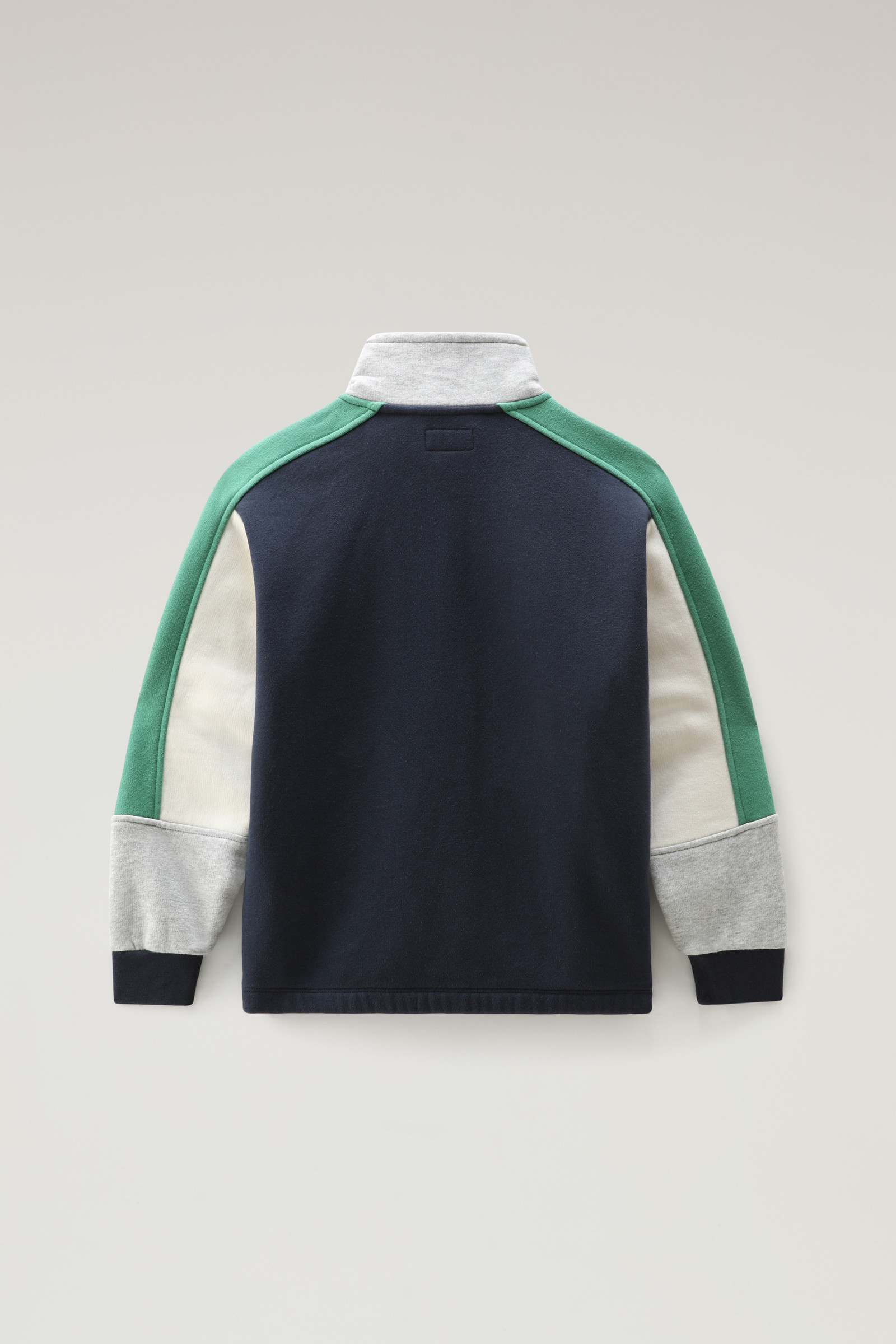 Color-Block Sweatshirt für Jungen aus Baumwolle blau photo 2 | Woolrich