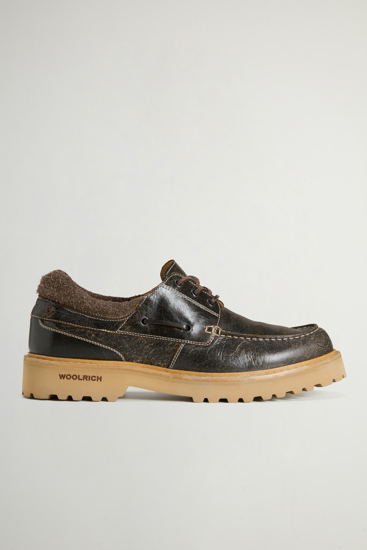 Rock Loafers in Suede and Nubuck Black photo 1 | Woolrich