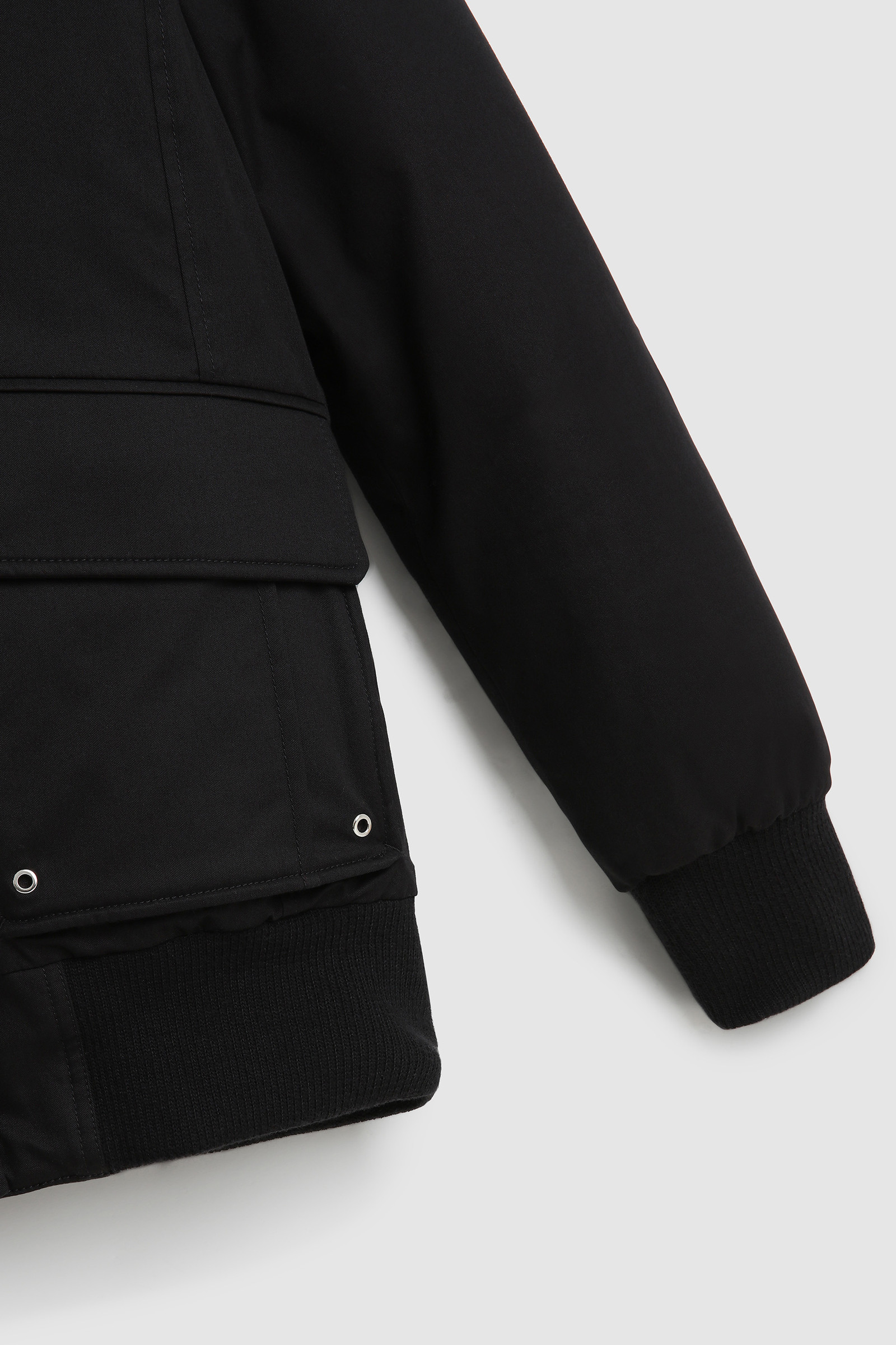 Bomber Yetna con pelliccia removibile nero photo 9 | Woolrich
