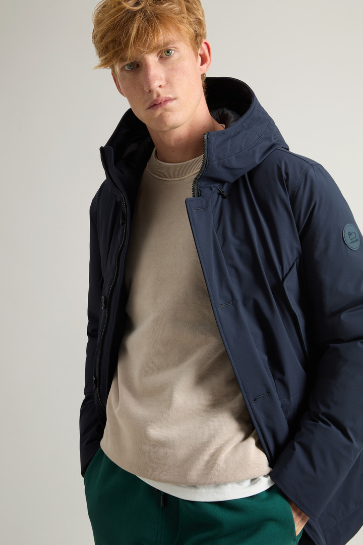 Arctic Parka van stretchnylon Blauw photo 4 | Woolrich