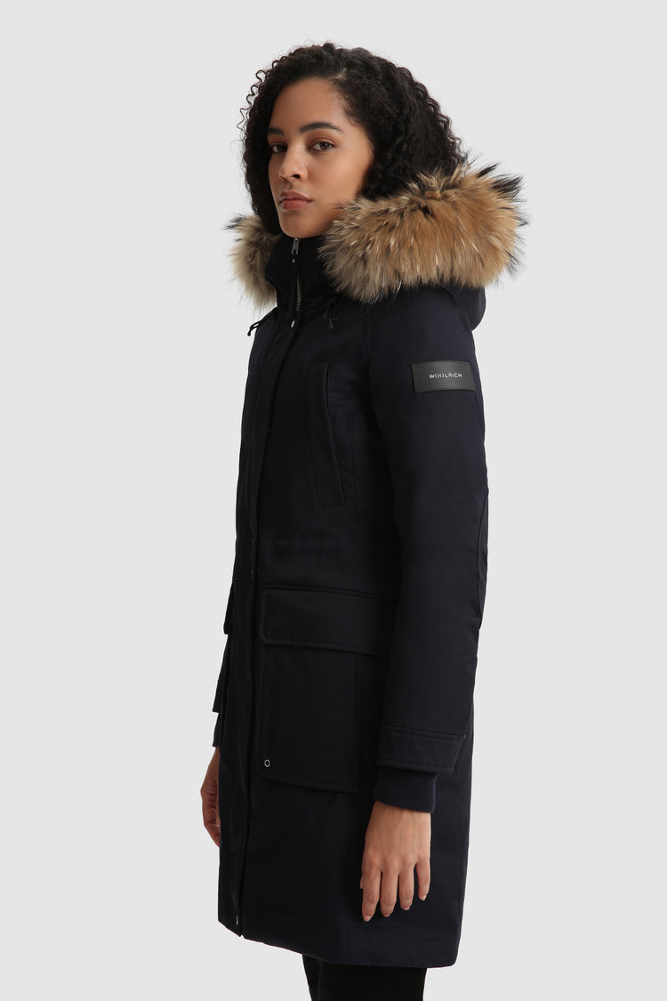 Parka longue Yetna avec fourrure amovible