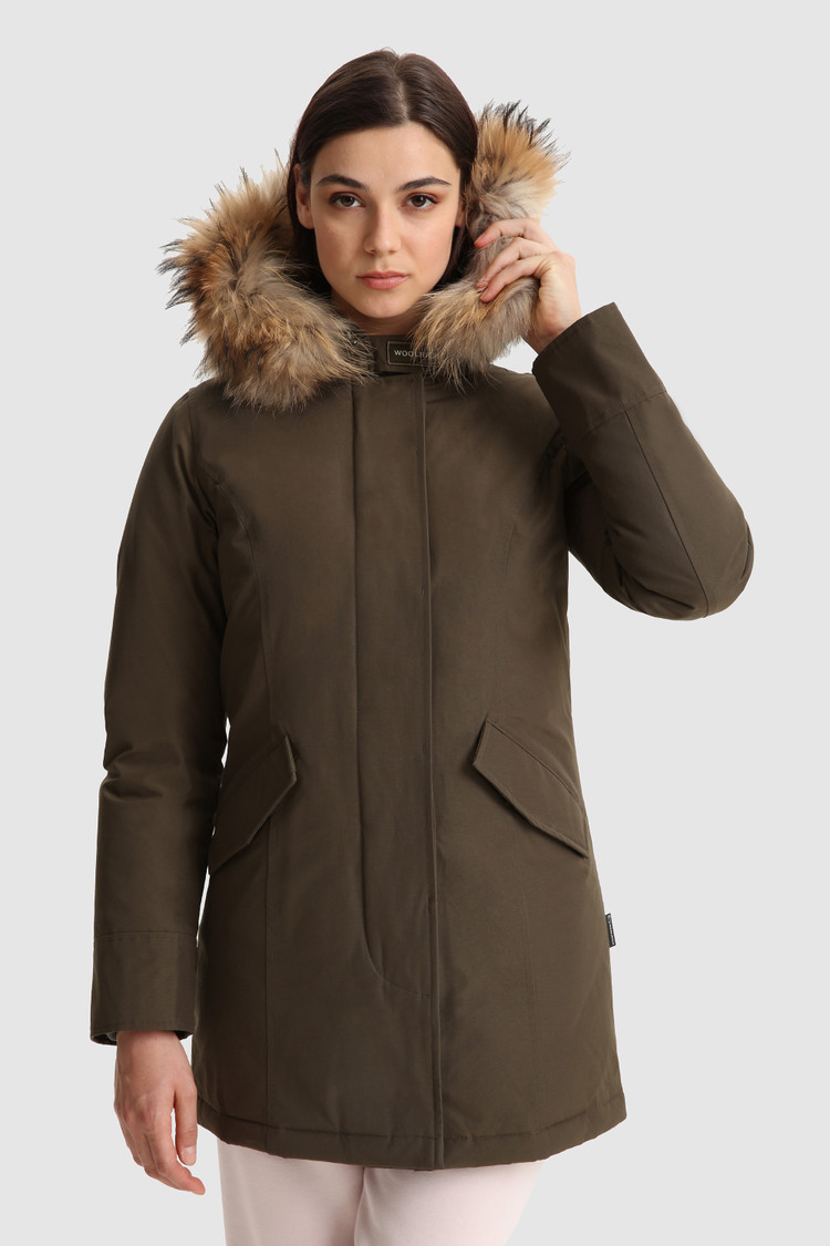 Parka Arctic avec fourrure de raton laveur amovible