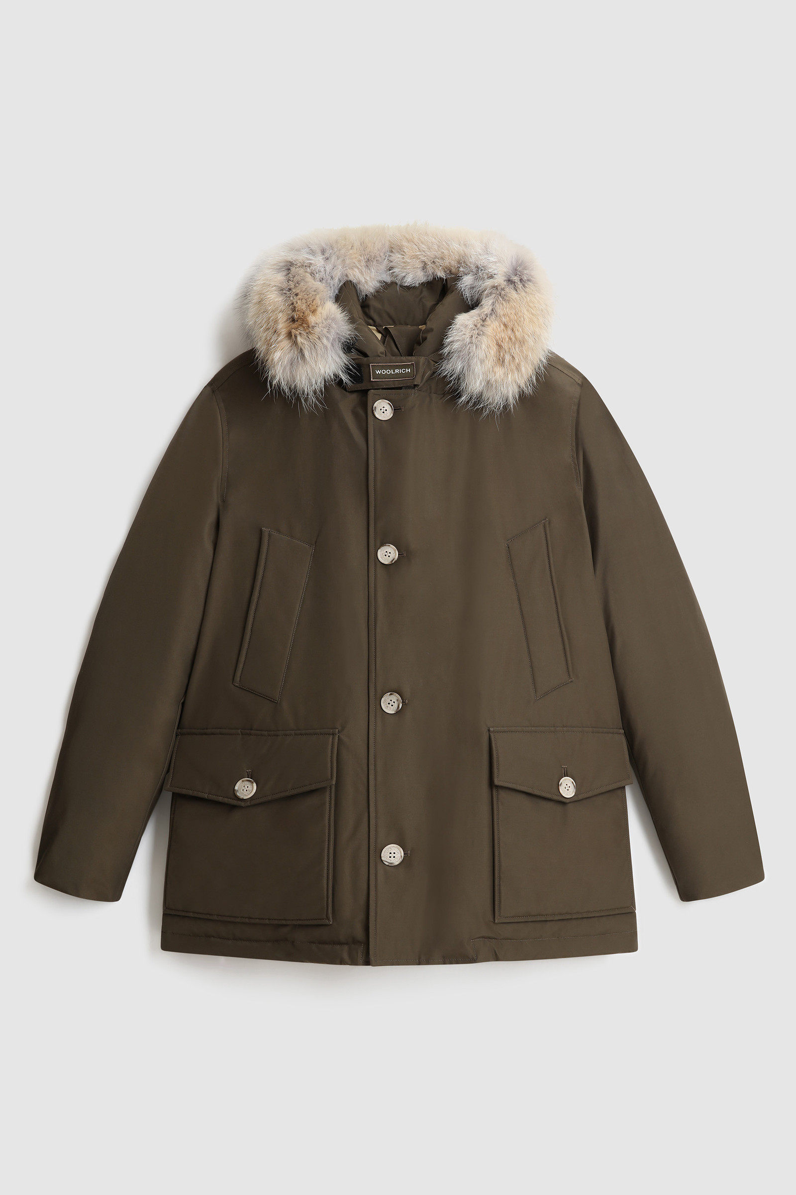 Arctic Anorak with Removable Fur Green photo 8 | Woolrich