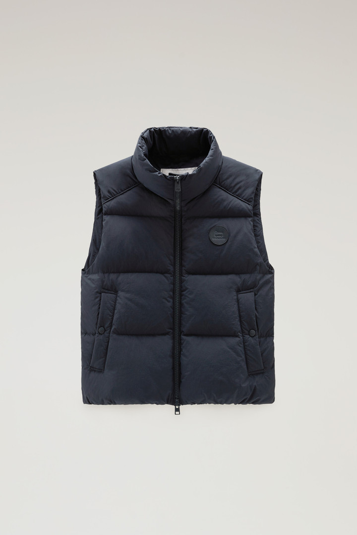 Women's Quilted Vest in Eco Taslan Nylon green | Woolrich US