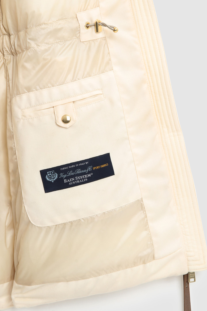 Luxury Parka in Italian virgin wool and silk