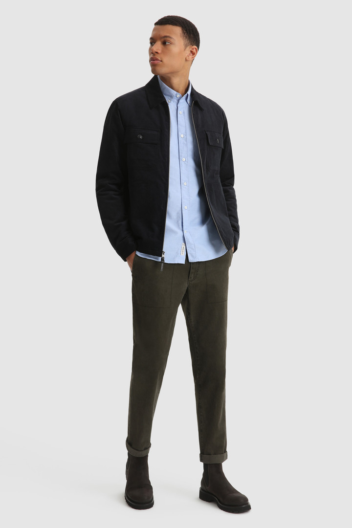 Giacca camicia Stag in velluto con imbottitura PrimaLoft® blu photo 2 | Woolrich