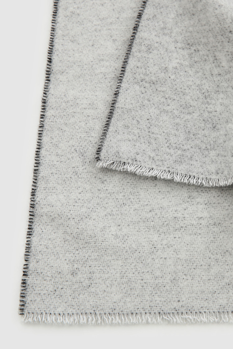 Wool blend Scarf with logo
