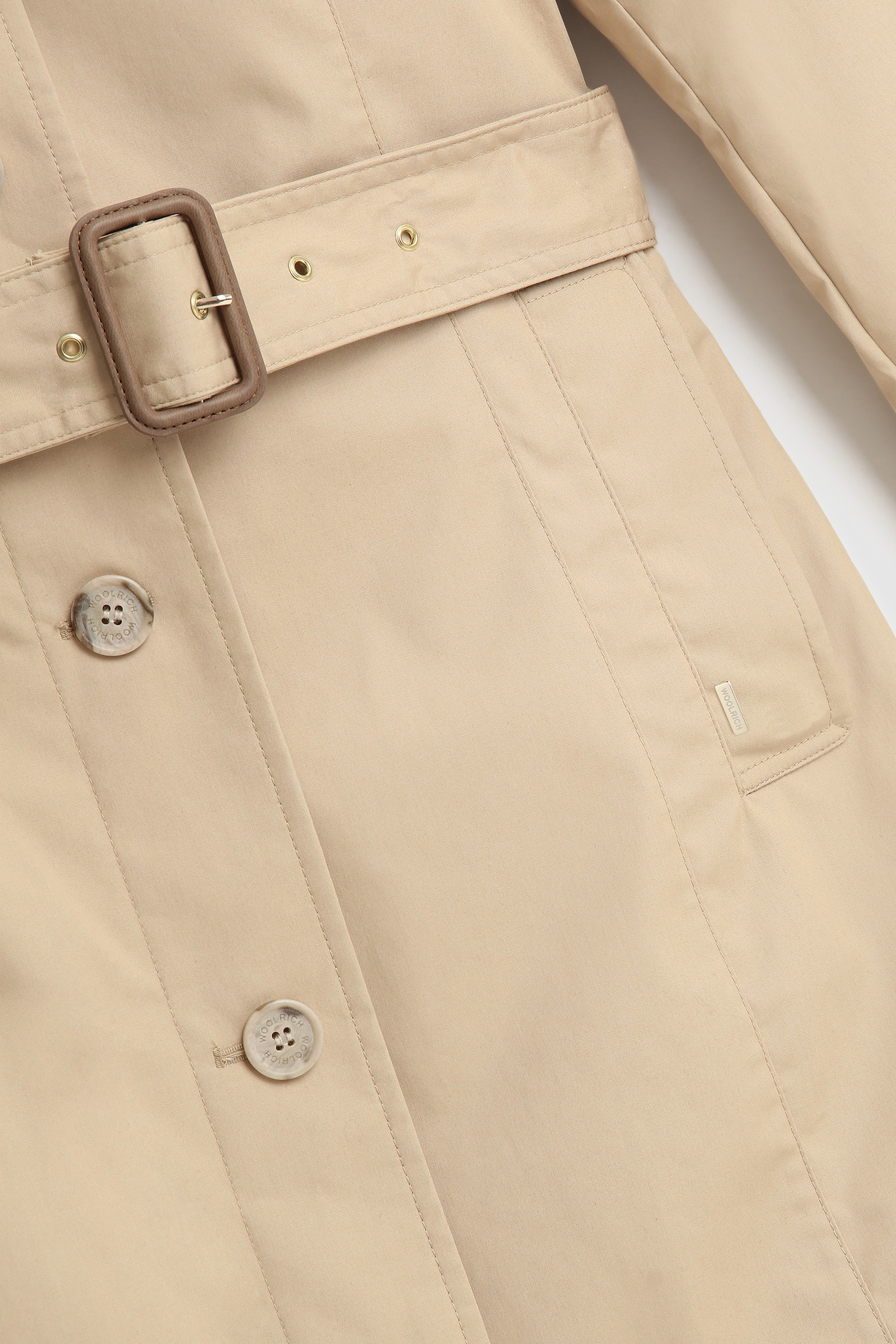 Jessamine Belted Trench Coat Beige photo 8 | Woolrich
