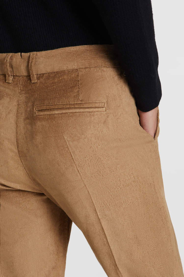 Light velvet pants