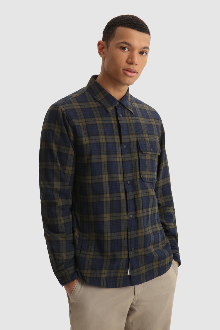 Traditional Madras heavy cotton Flannel Overshirt