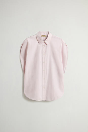 Blouse en popeline de pur coton Rose photo 1 | Woolrich
