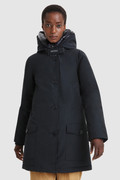 Arctic Parka with High Collar and Double Hood