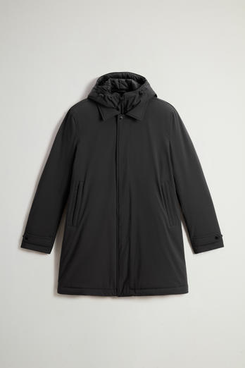 Soprabito 2 in 1 in nylon elasticizzato Nero photo 1 | Woolrich
