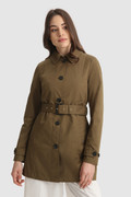 Jessamine Belted Trench Coat