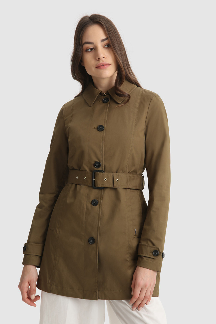 Gabardina Jessamine con cinturón
