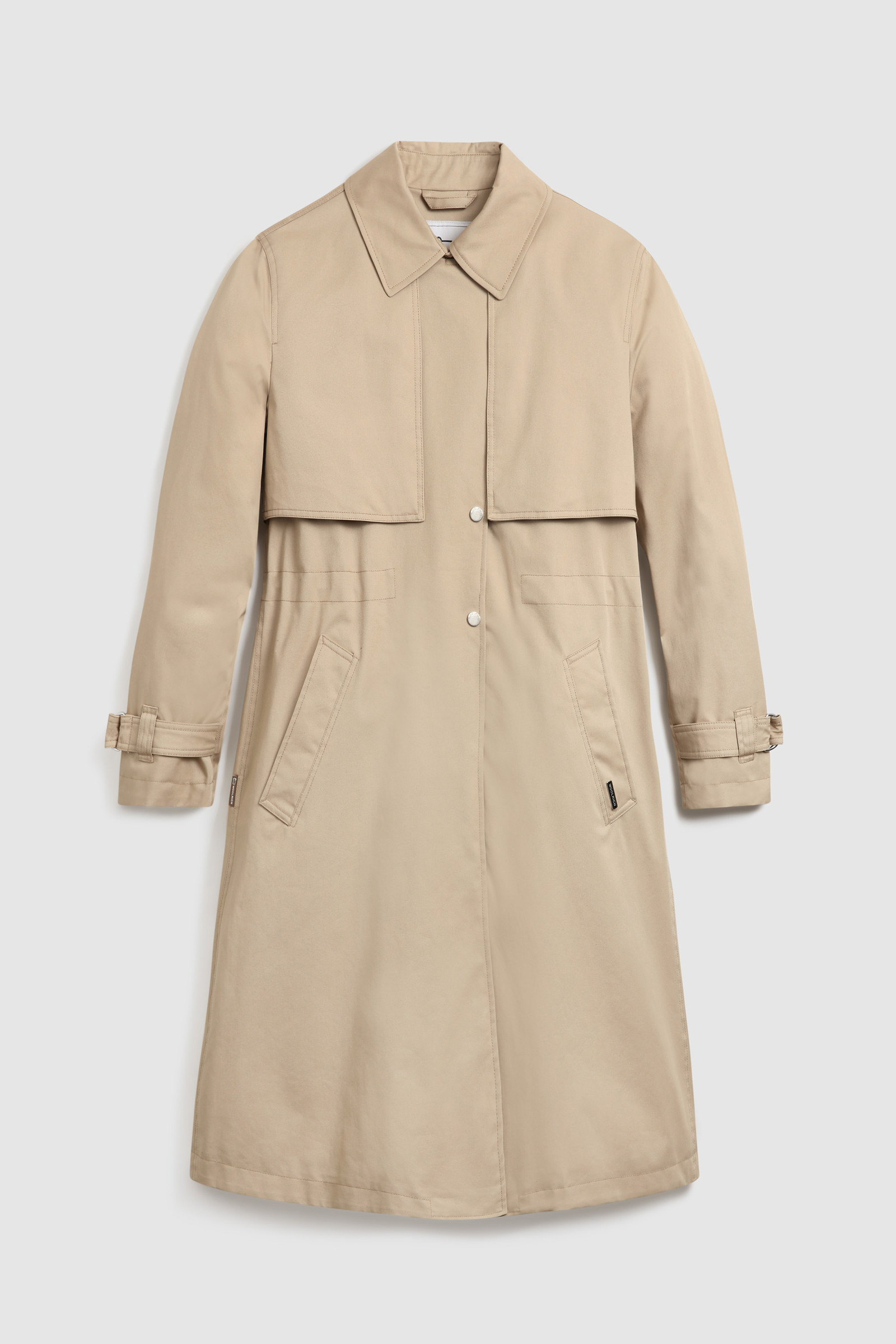 Gabardina ligera Havice con forro estampado a cuadros beige photo 4 | Woolrich